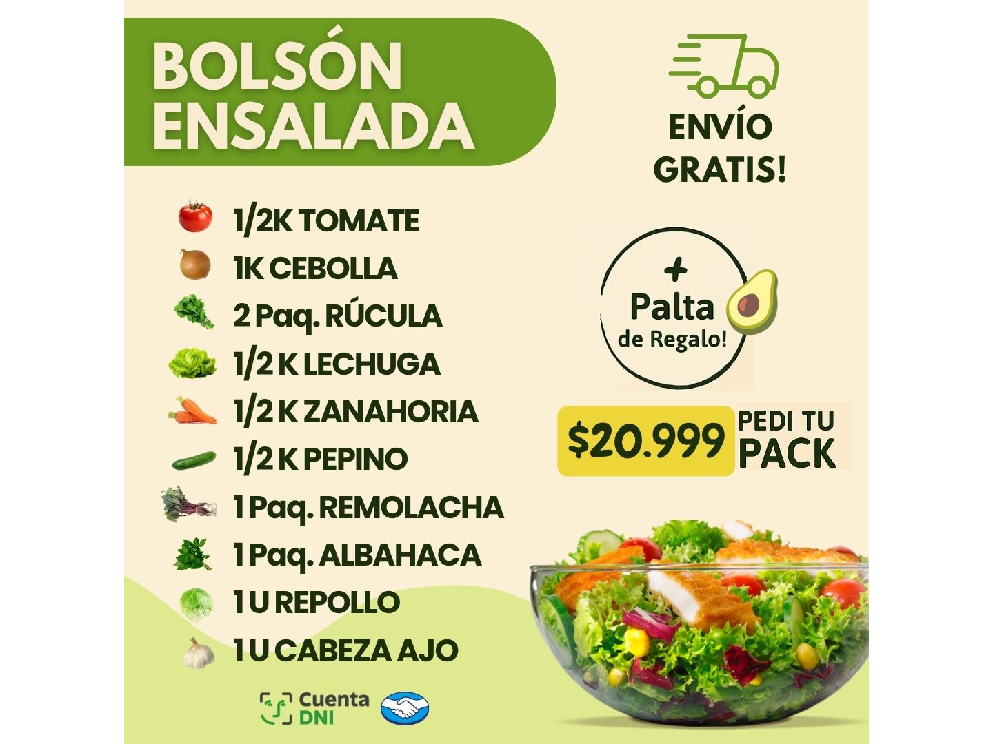 BOLSON ENSALADA