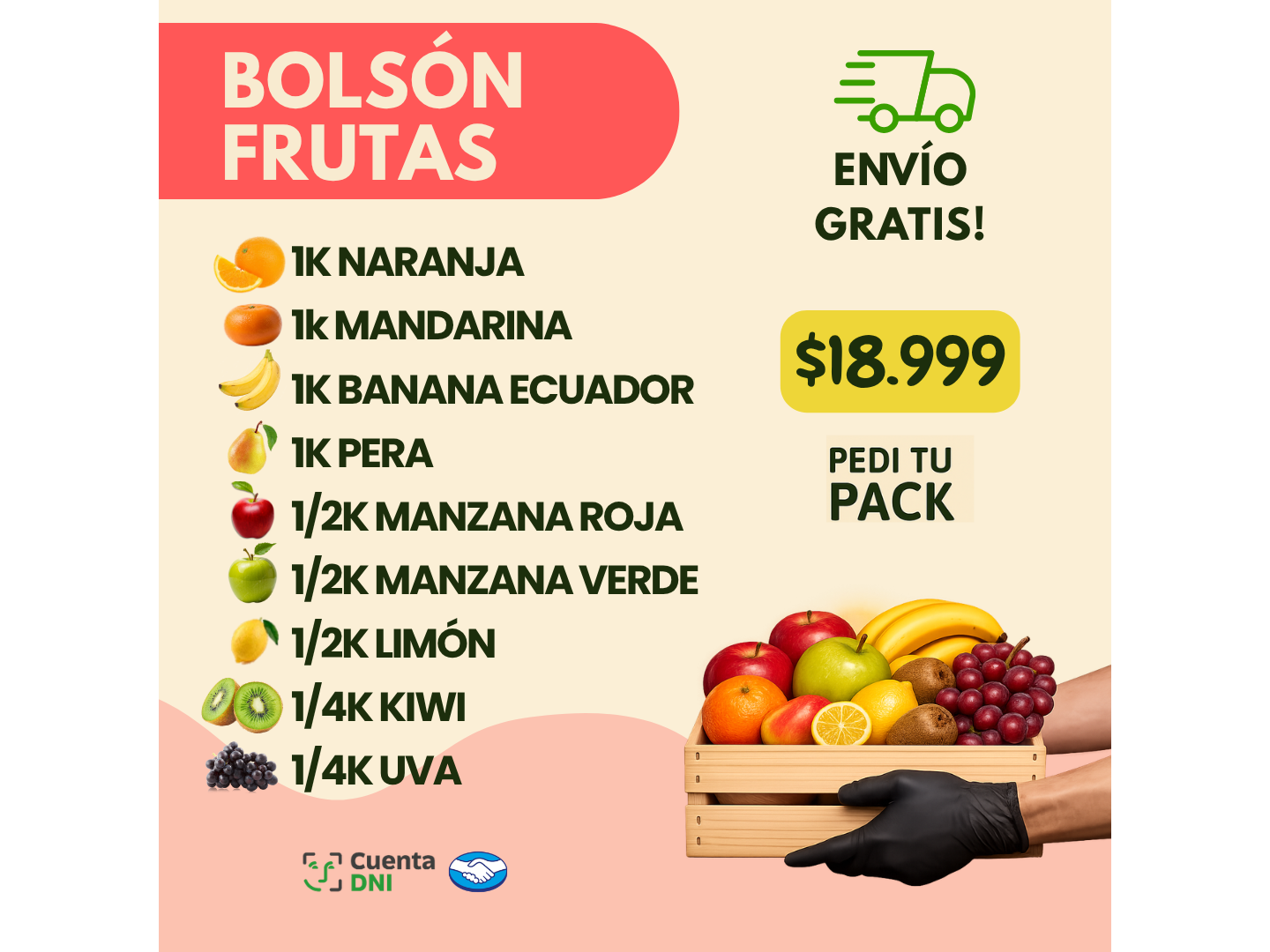BOLSON FRUTA