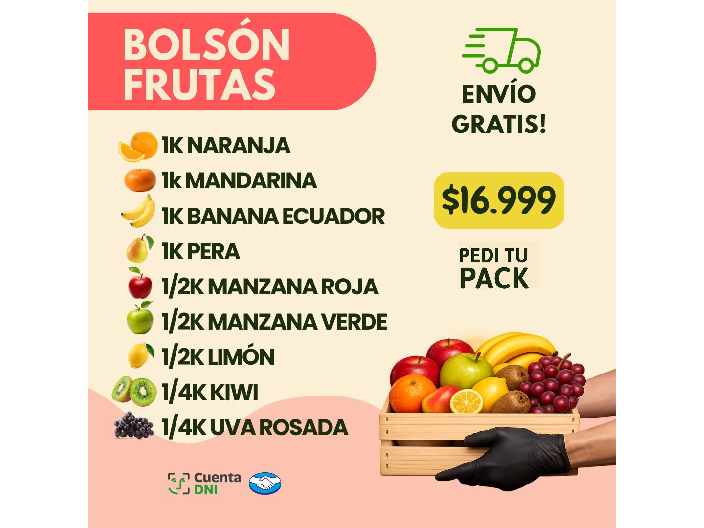 BOLSON FRUTA
