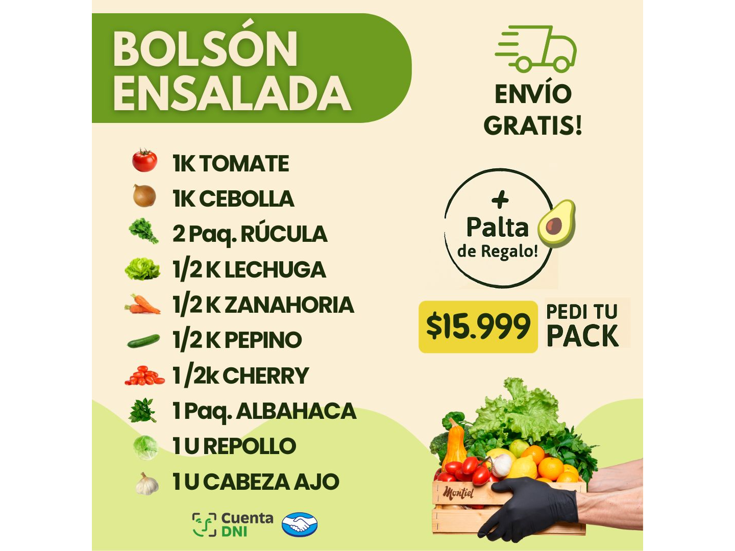 BOLSON ENSALADAS