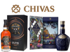 CHIVAS ULTIS Y ROYAL 21 AÑOS