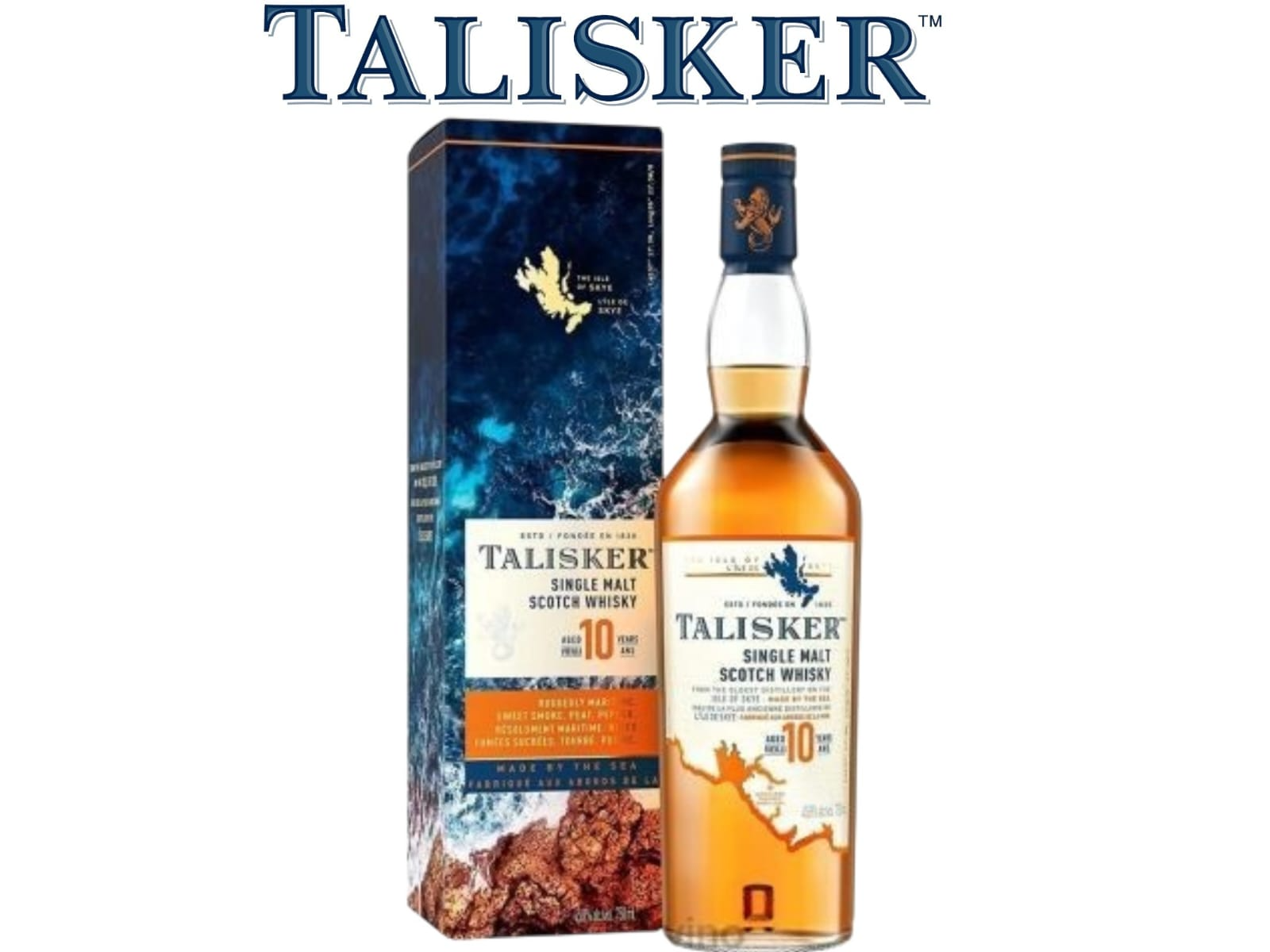 TALISKER 10 AÑOS x 750ml