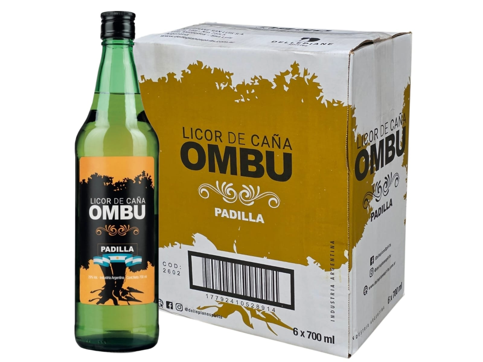Caña OMBU  c/u.  3.710,29  x 6 unid.