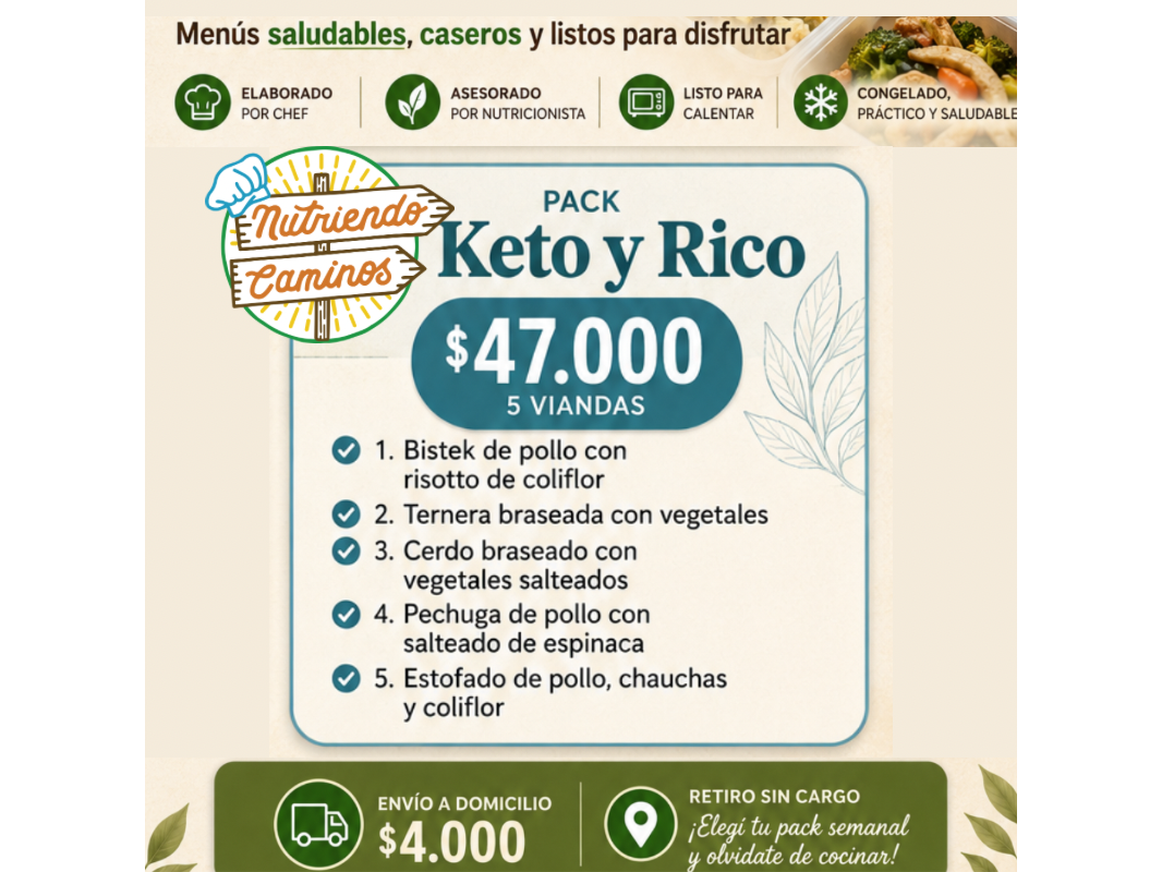 Pack Keto y rico