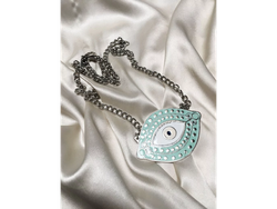 Collar ojo XL aqua (cuatromusas)