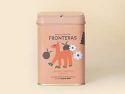 Latita Yerba mate con Manzanilla y naranja