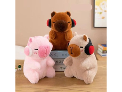 Capybara con auriculares 24416