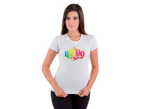 CAMISETA SUBLIPRINT DAMA BLANCA