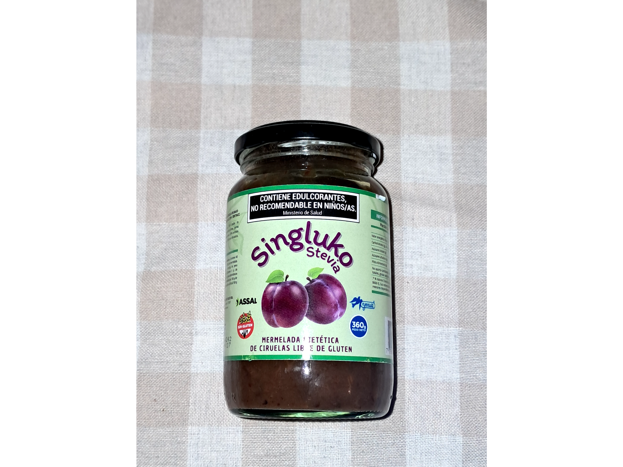 Mermelada de ciruela "Singluko" x 360g