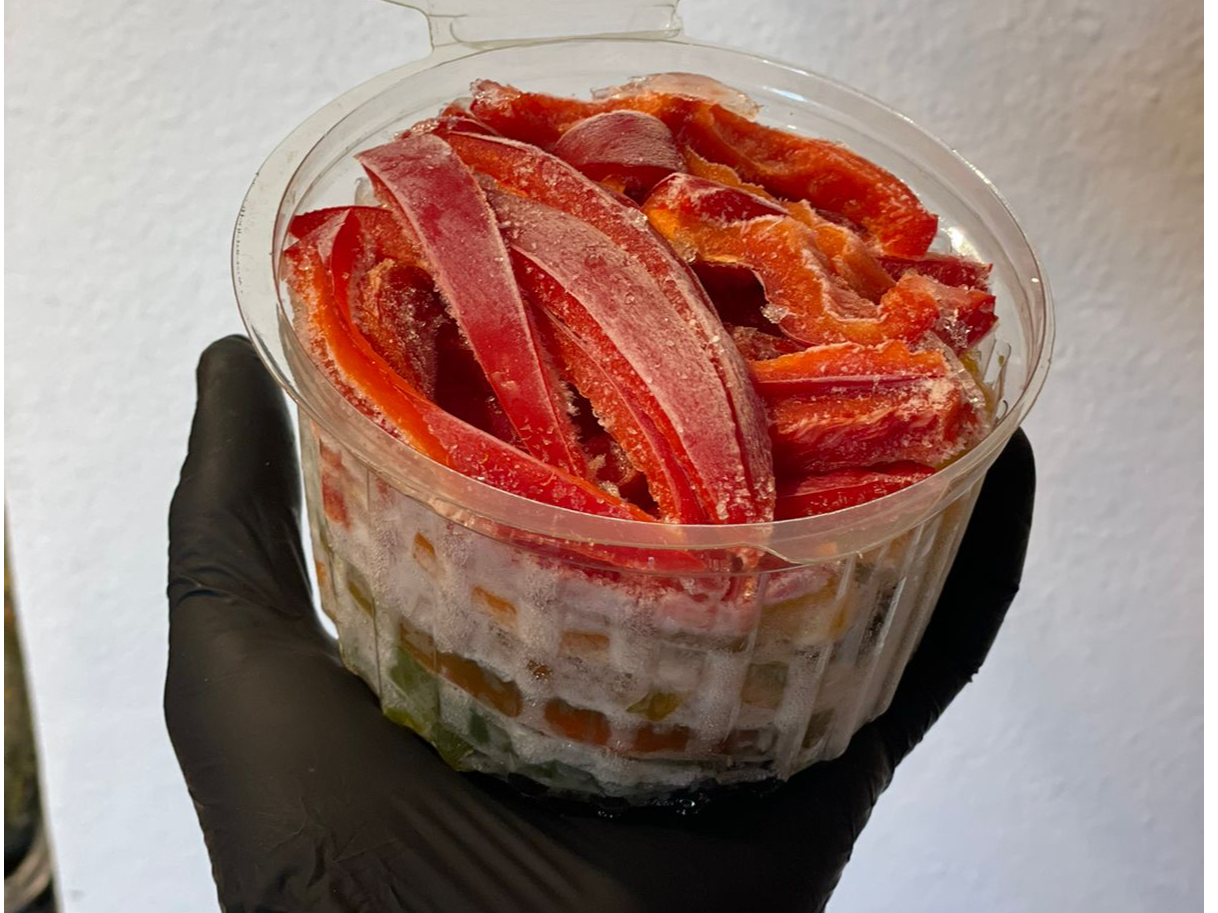 MIX PIMIENTOS CONGELADOS x 200 Gr