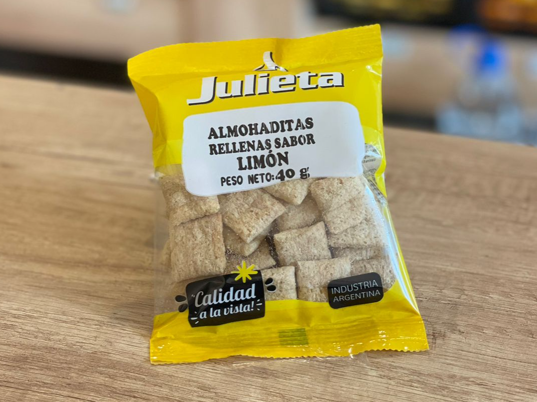 SNACK´S ALMOHADITA DE LIMON  x 50GR