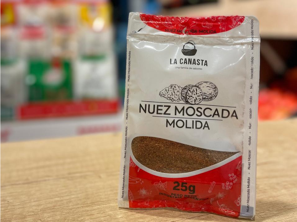 Nuez Moscada Molida x 25 Gr