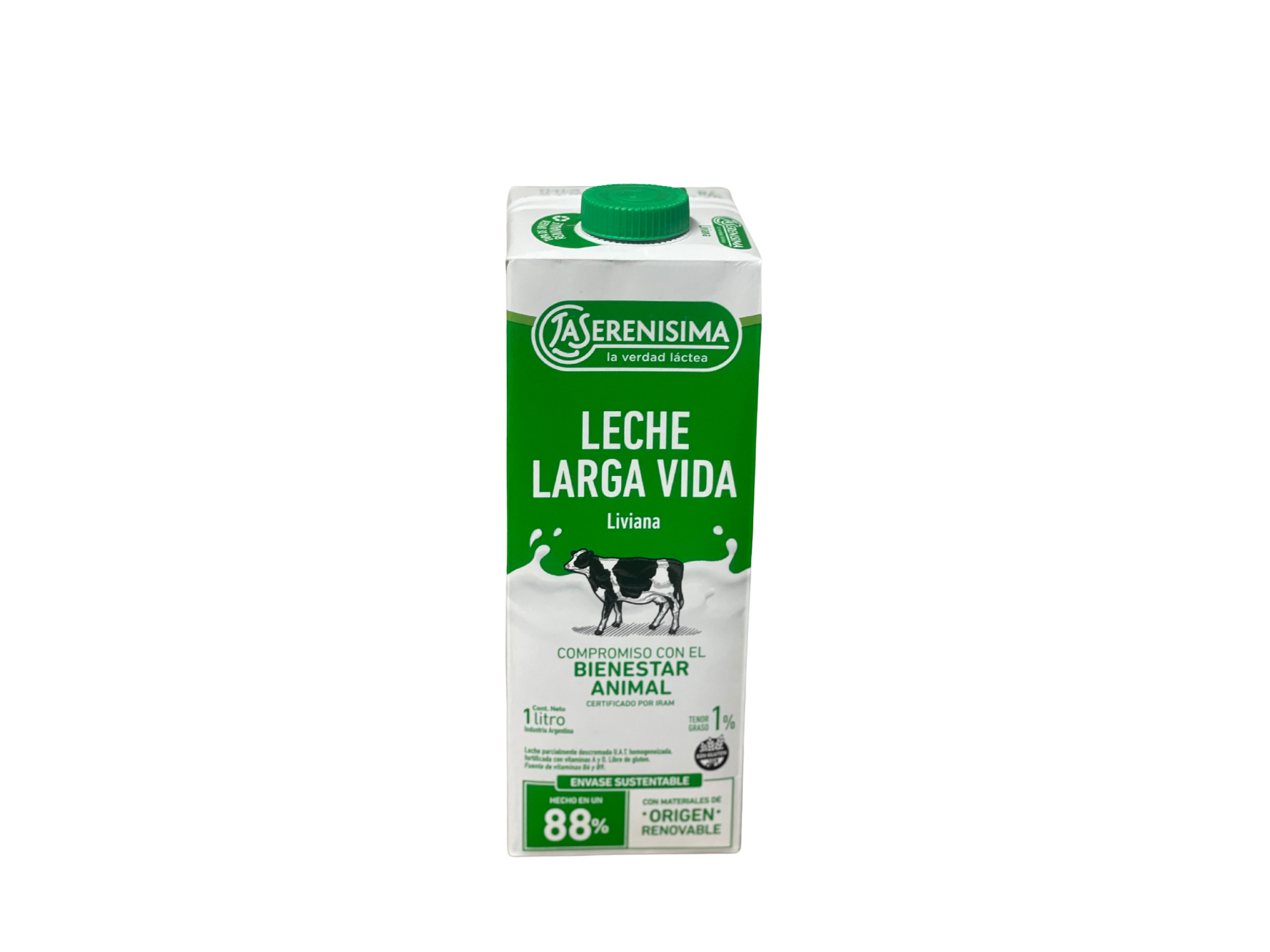 Leche LV LaSerenidima 1% 1Lt