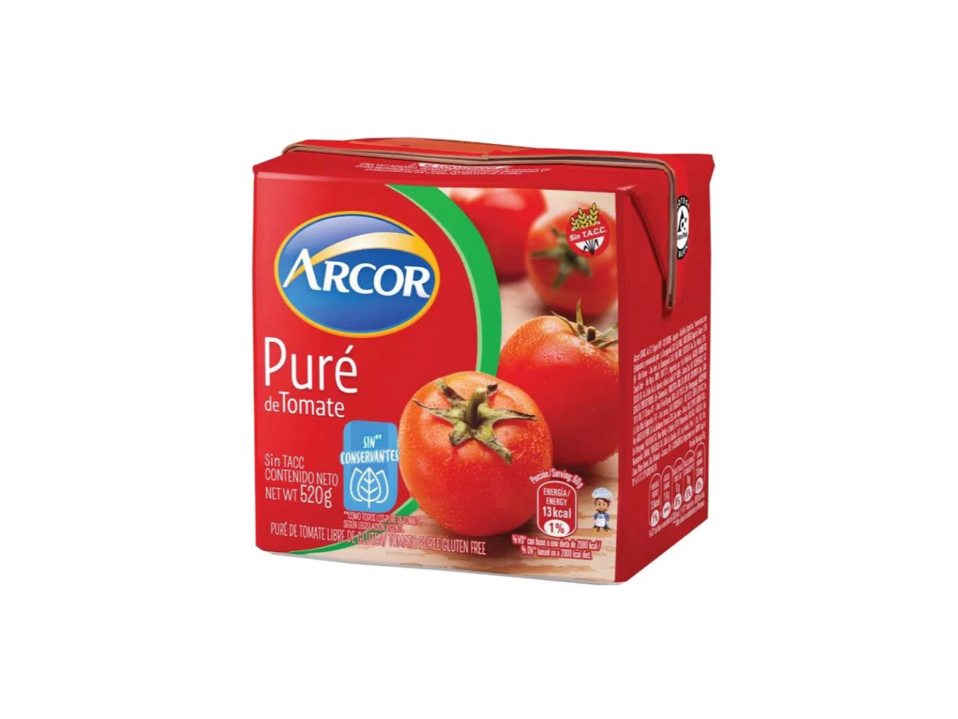 Pure de Tomate ARCOR 500gr
