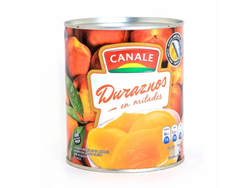 Lata DURAZNO al natural CANALE