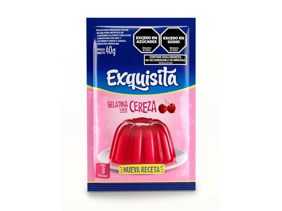 Gelatina Cereza / EXQUISITA