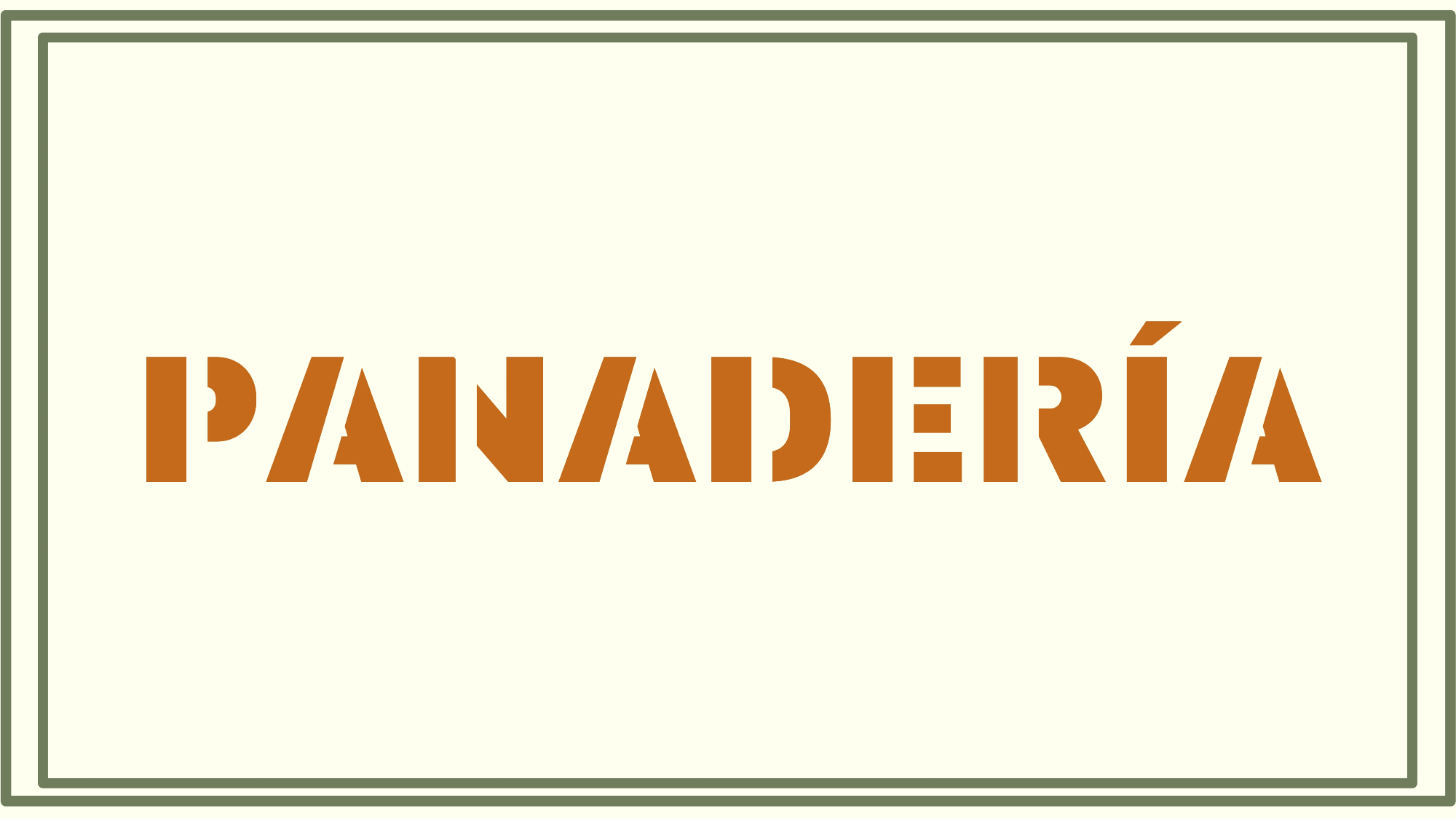 PANADERÍA