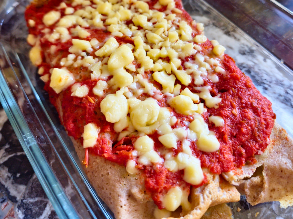 Canelones de verdura