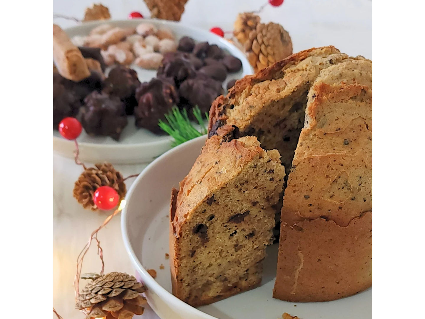 Pan dulce con chip de choco amargo