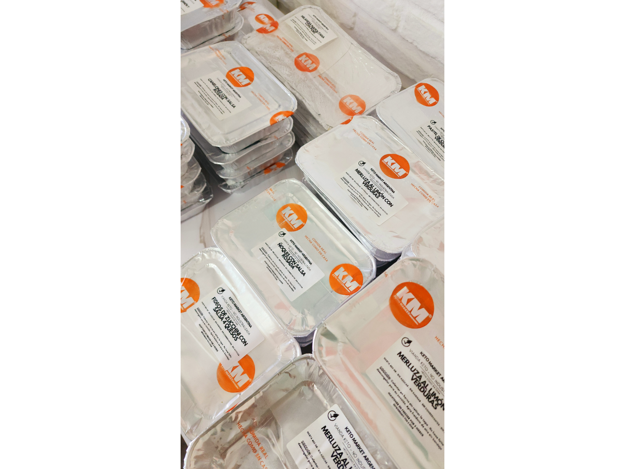 Pack de viandas vegetariano - Hasta 400 gr