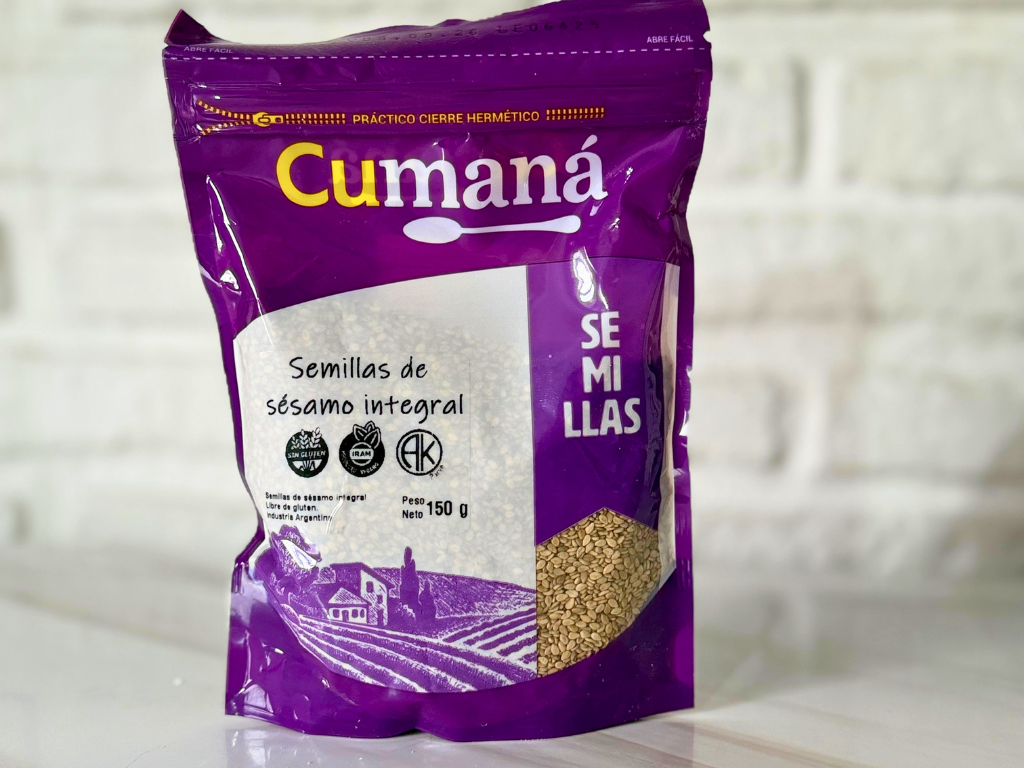 Semillas de sésamo integral