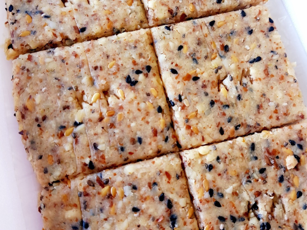 Crackers de almendras