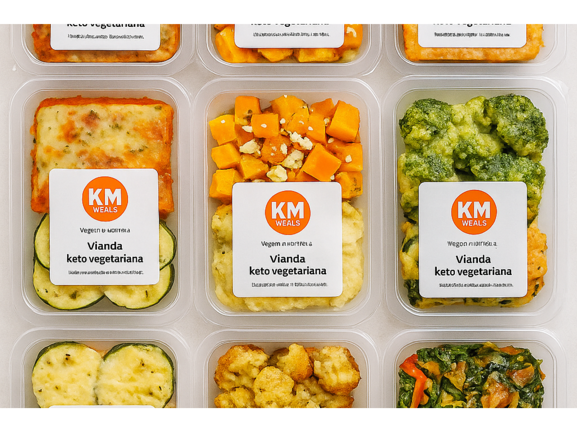 Pack de viandas vegetariano - Hasta 400 gr