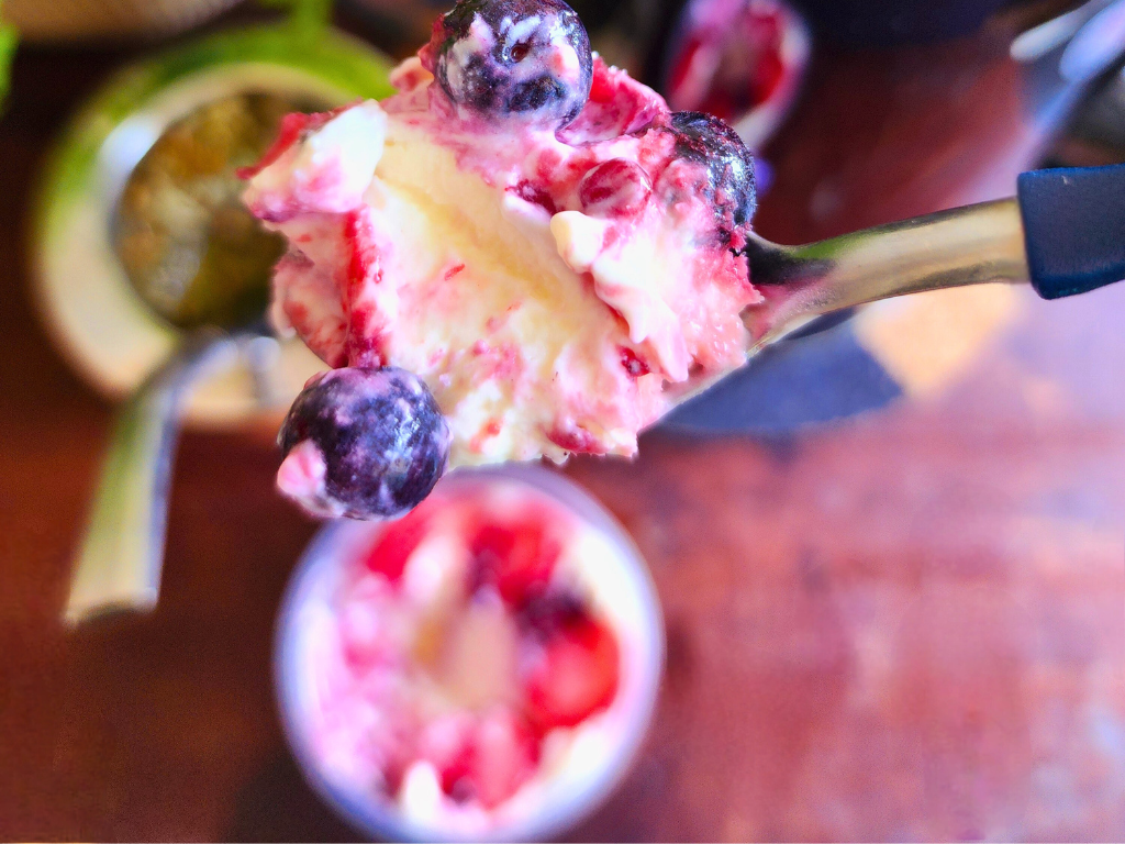 Cheesecake de frutos rojos