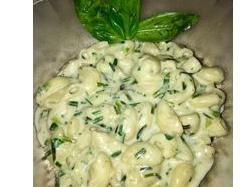 Salsa crema de ciboulette