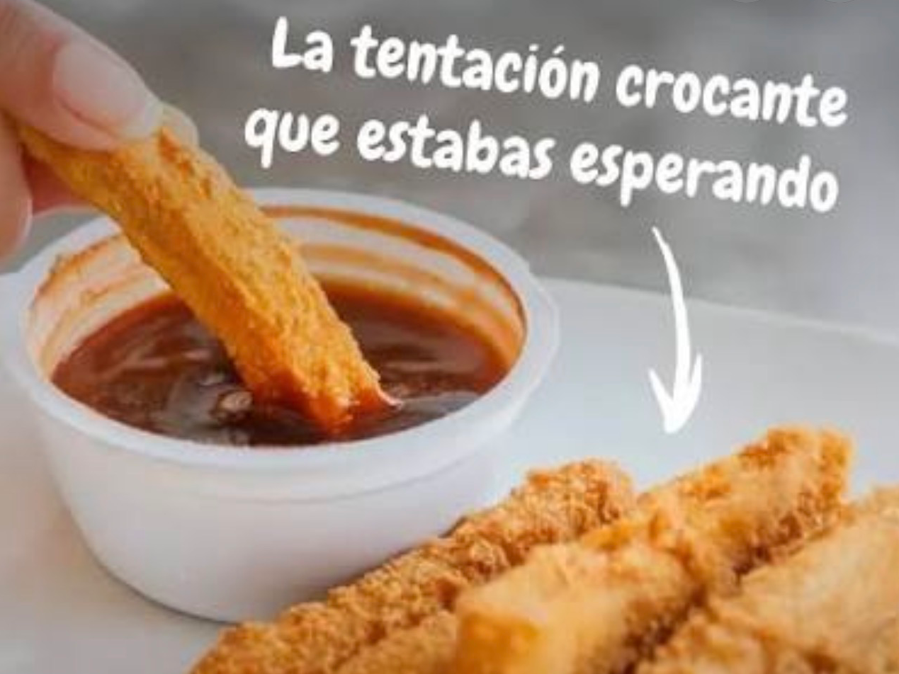 Bastoncitos crocantes de pollo