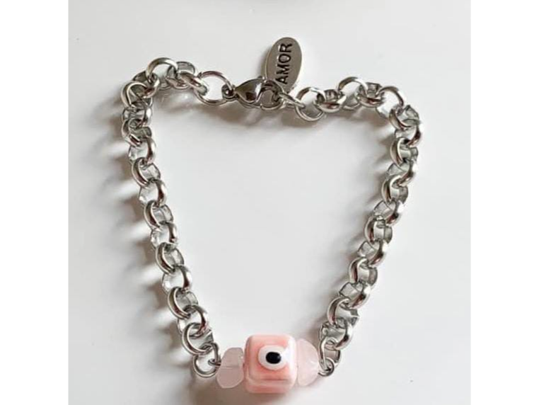 Pulsera Cuarzo Rosa