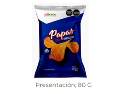 Papas fritas Corte Americano x 80 gr