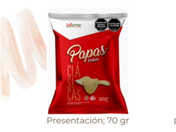 Papas fritas x 70 gr