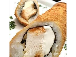 Handroll's milanesa de vacuno