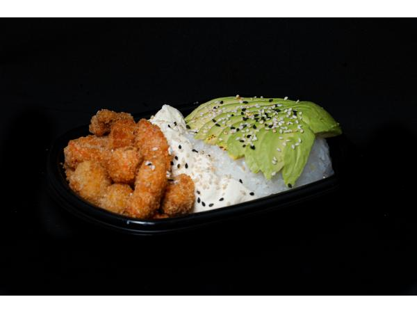 Salmon crunch