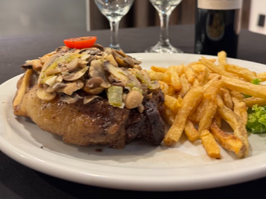 ENTRECOT AL CHAMPIÑON