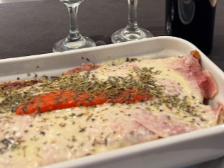 MATAMBRE DE CERDO A LA PIZZA