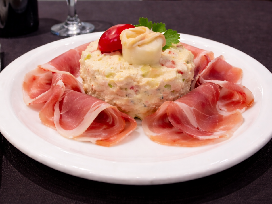 MAYONESA DE AVE Y JAMON CRUDO