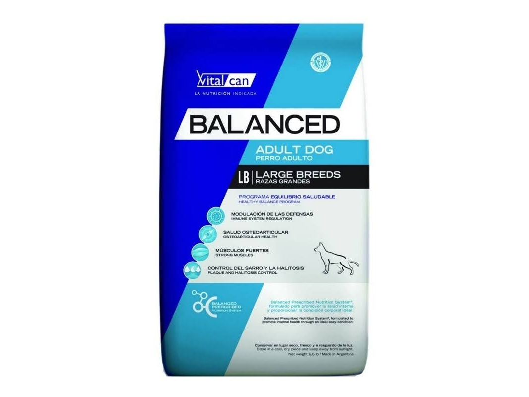 Balanced Adulto Raza Grande 20kg