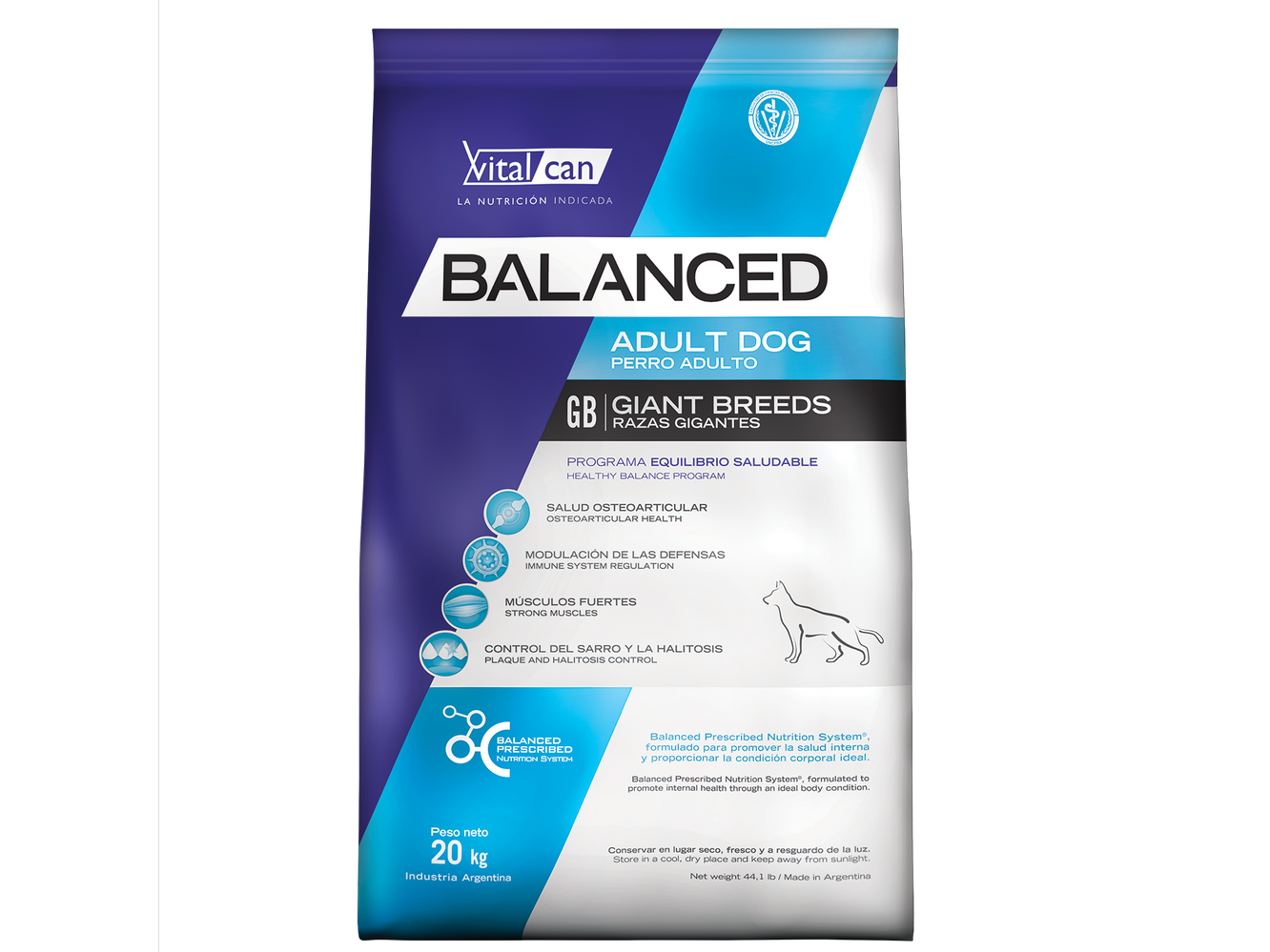 Balanced Adulto Raza Gigante 20kg