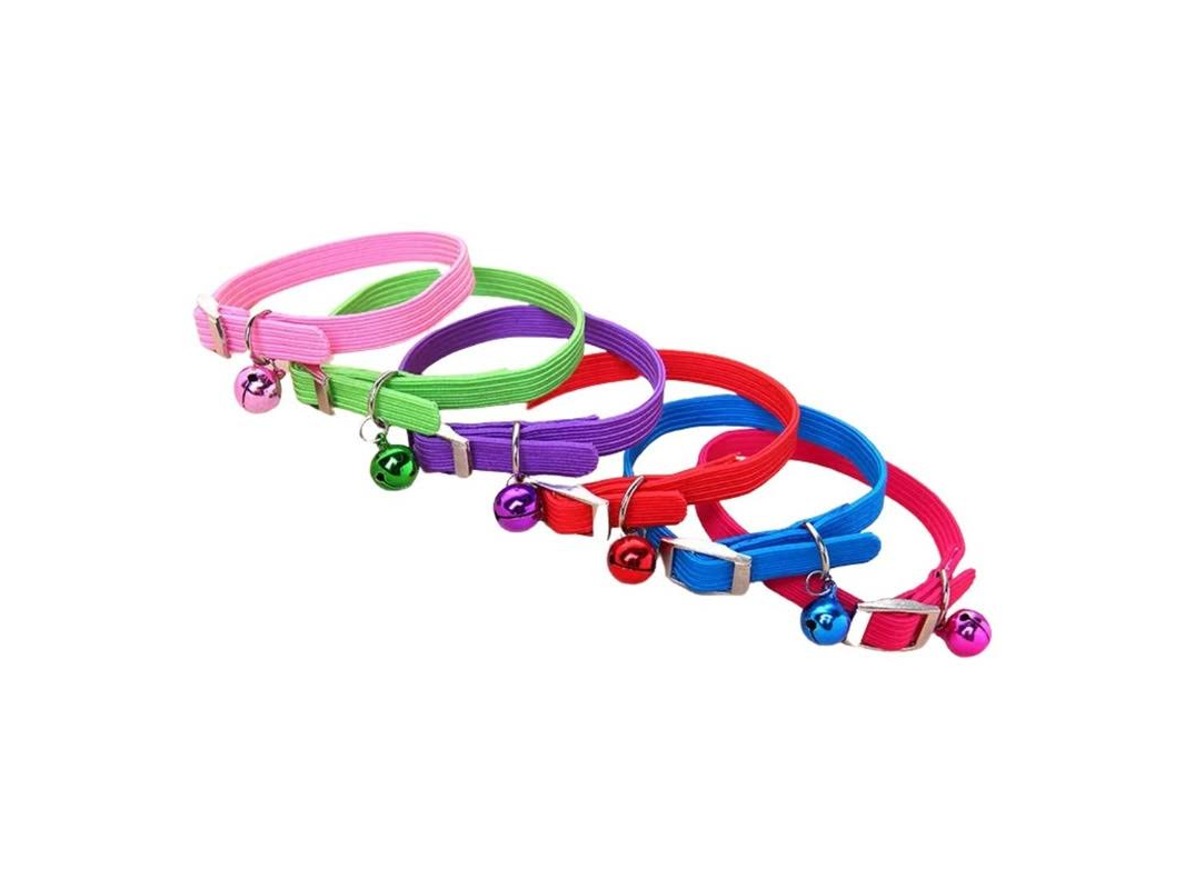 Collar Elástico con Cascabel