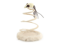 Rascador Espiral base circular, con Ratita