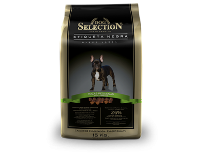 Dog Selection  Etiqueta Negra Adulto Razas Pequeñas 15kg