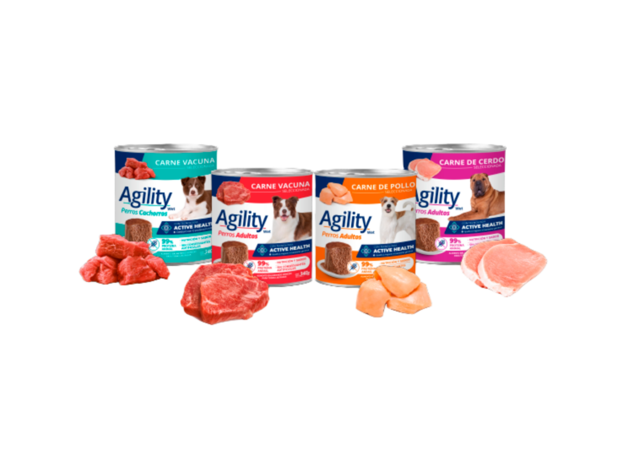 Agility Alimento Humedo Perro 340gr.