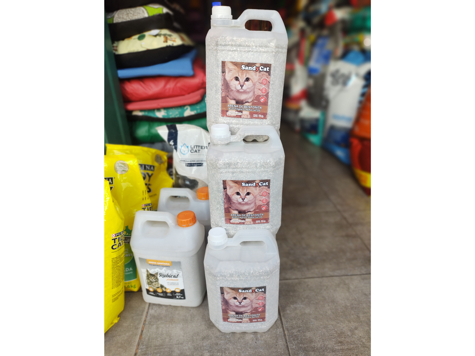 SandyCats Arena Sanitaria 5kg 3un