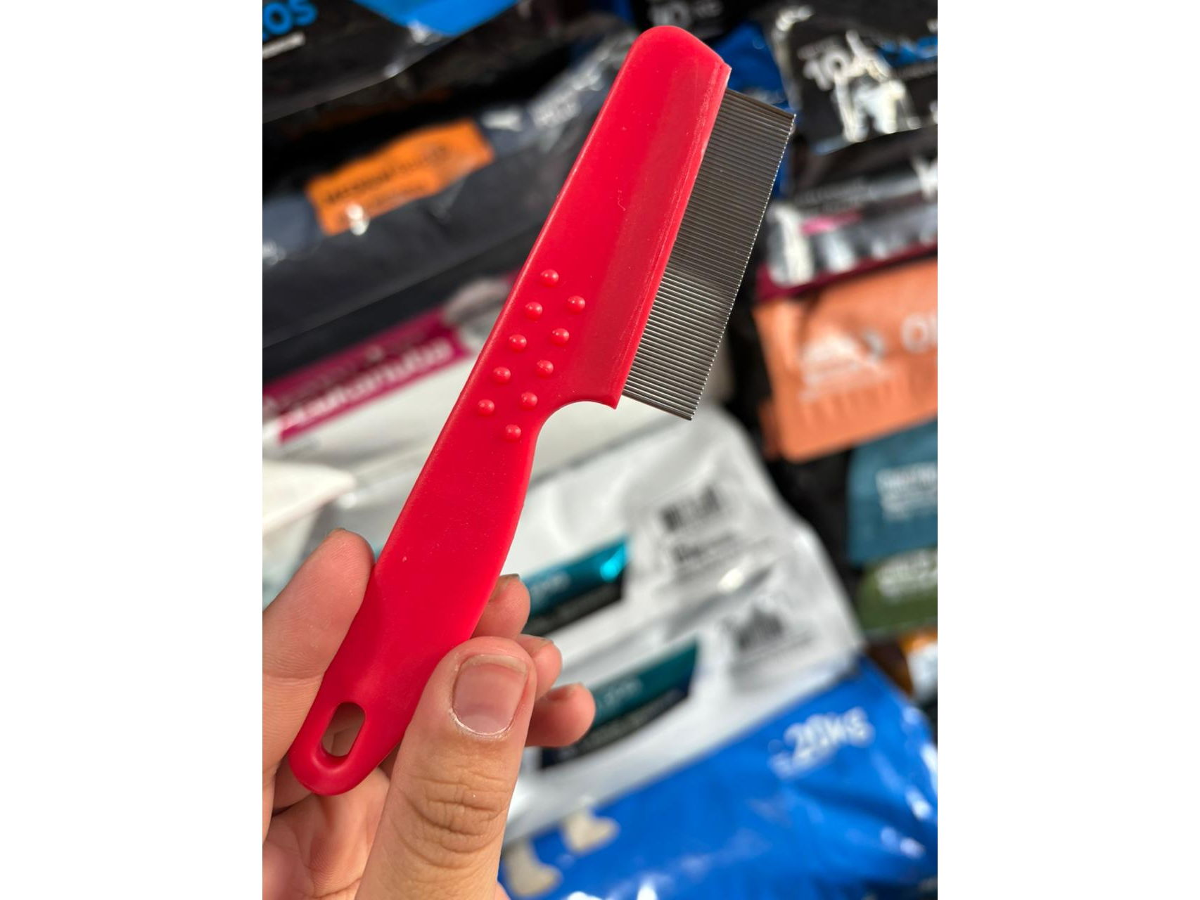 Peine Fino Saca Pulgas