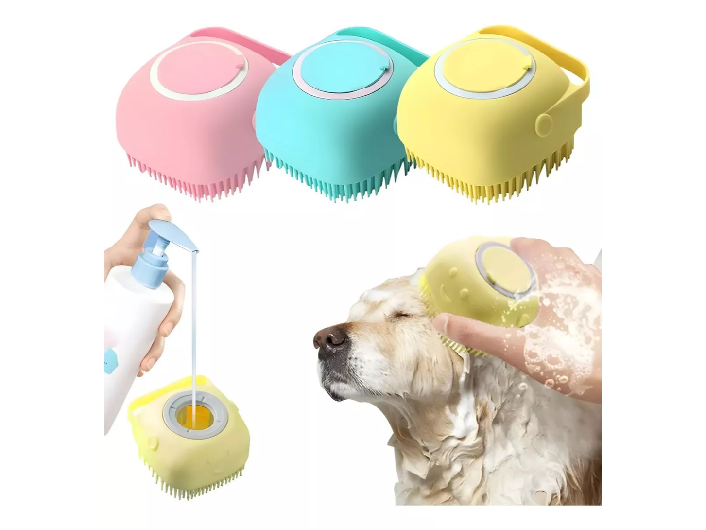 Cepillo Silicona p/Baño