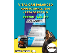 Balanced Adulto Mordida Pequeña 15kg + Lata de REGALO