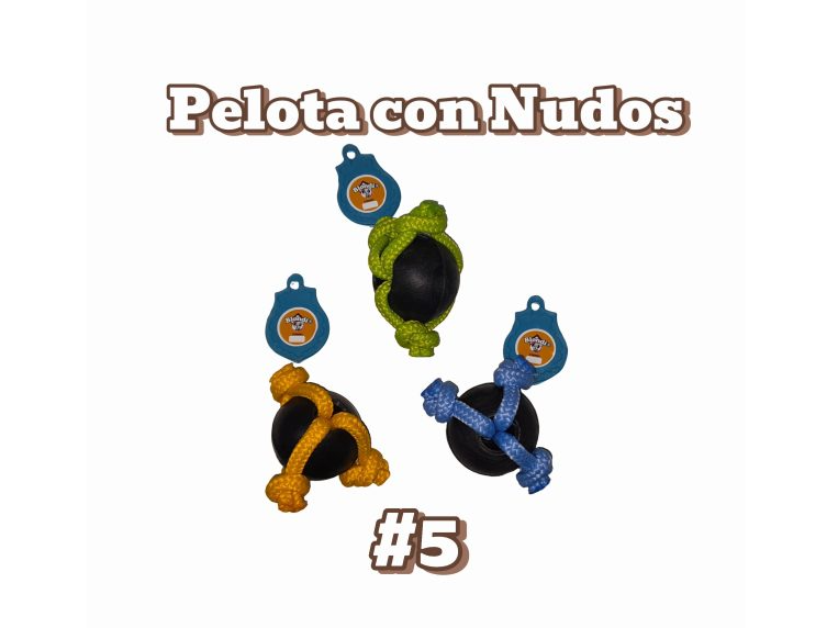 Pelota Maciza con Nudos