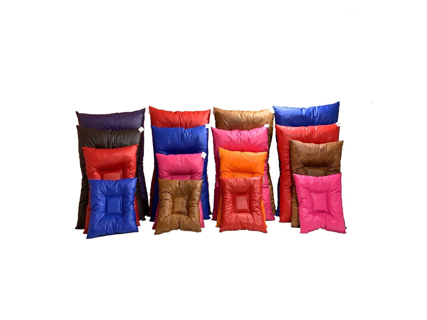 Almohadones Doble Cuerina